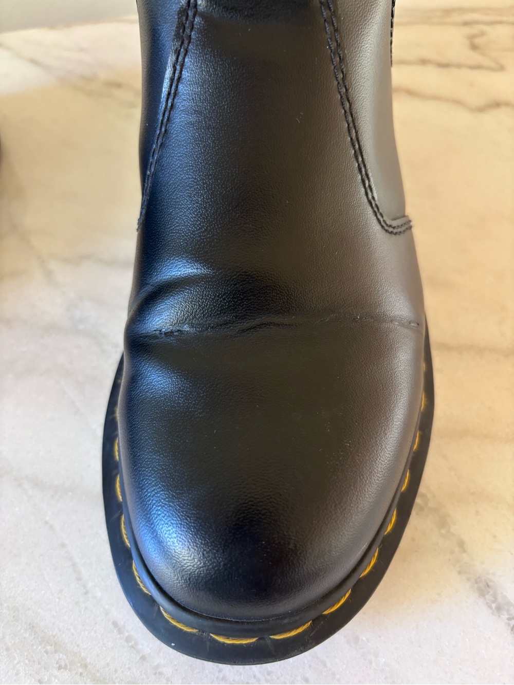 Dr. Martens Black Vegan 2976 Felix Chelsea Boot EUC in Size 7 - Picture 12 of 12